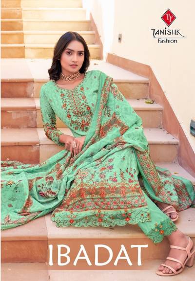 Ibadat By Tanishk Fancy Cotton Summer Wear Salwar Kameez Collection